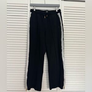 Elegant Black and White Joggers